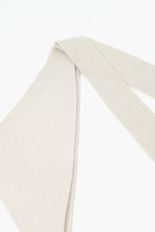 PRE-ORDER Cashmere Triangle Scarf - Wheat