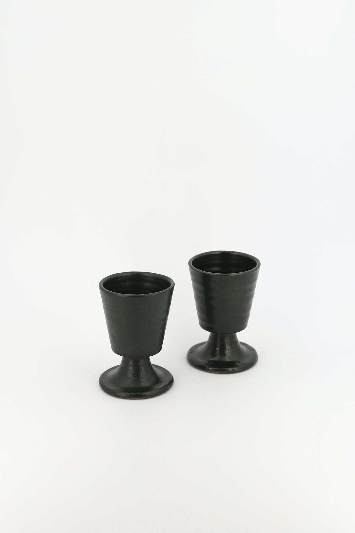 Fontgombault Ceramic Goblets - Green