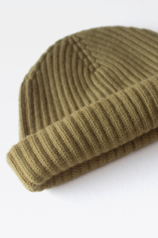 Cashmere Beanie – Algae