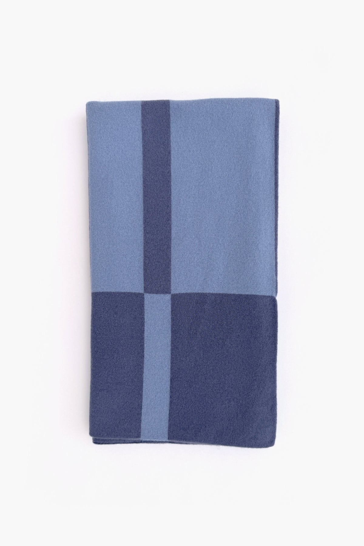 PRE-ORDER Cashmere Baby Blanket Tartan - Blae
