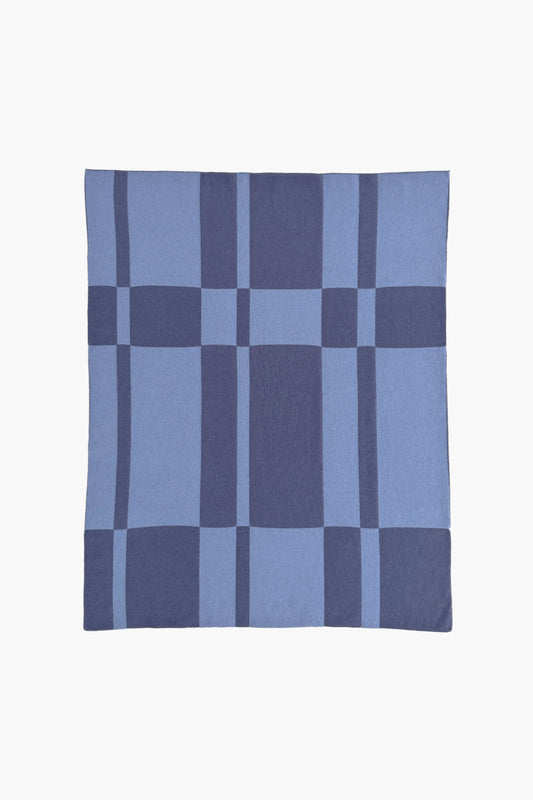 PRE-ORDER Cashmere Baby Blanket Tartan - Blae