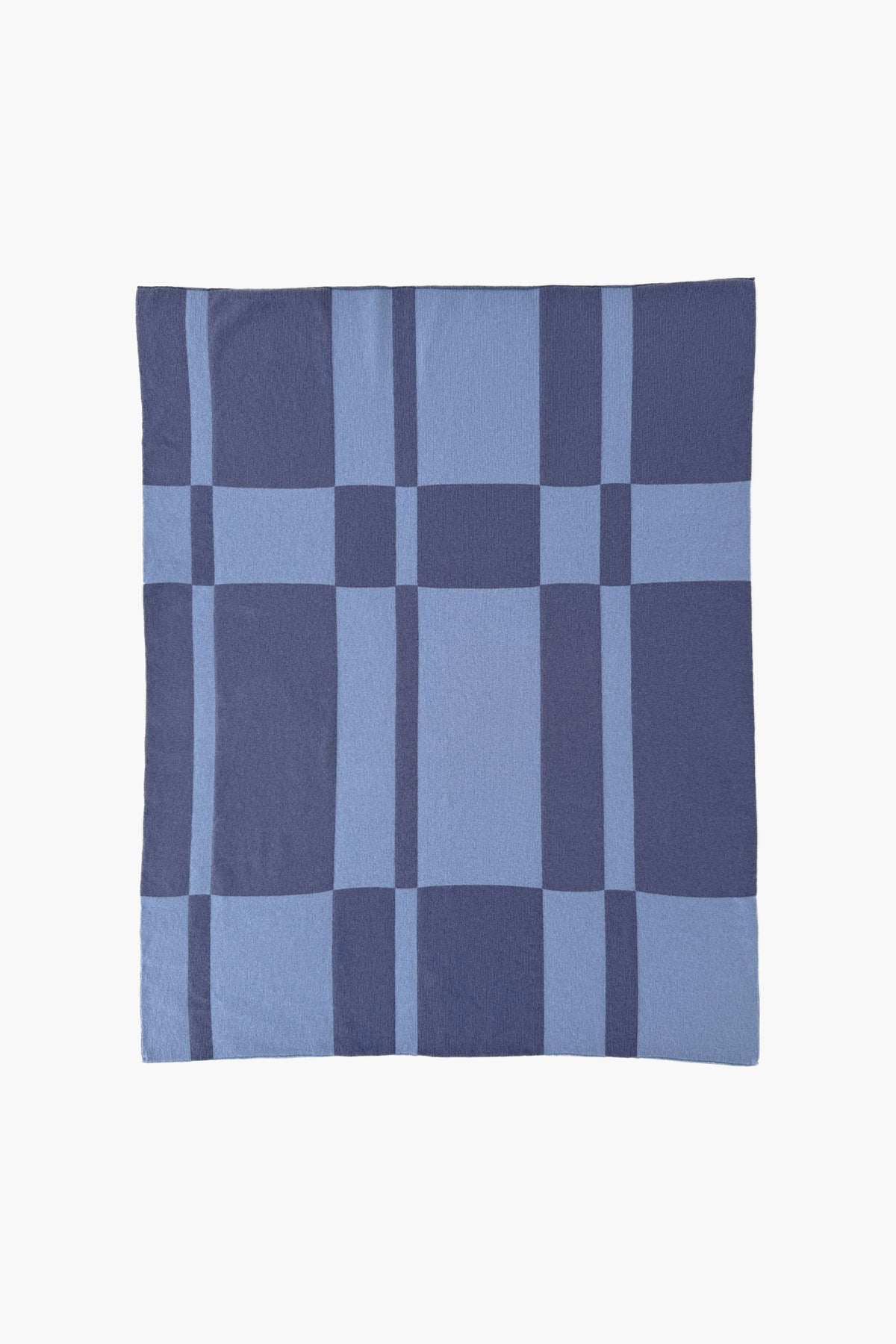 PRE-ORDER Cashmere Baby Blanket Tartan - Blae