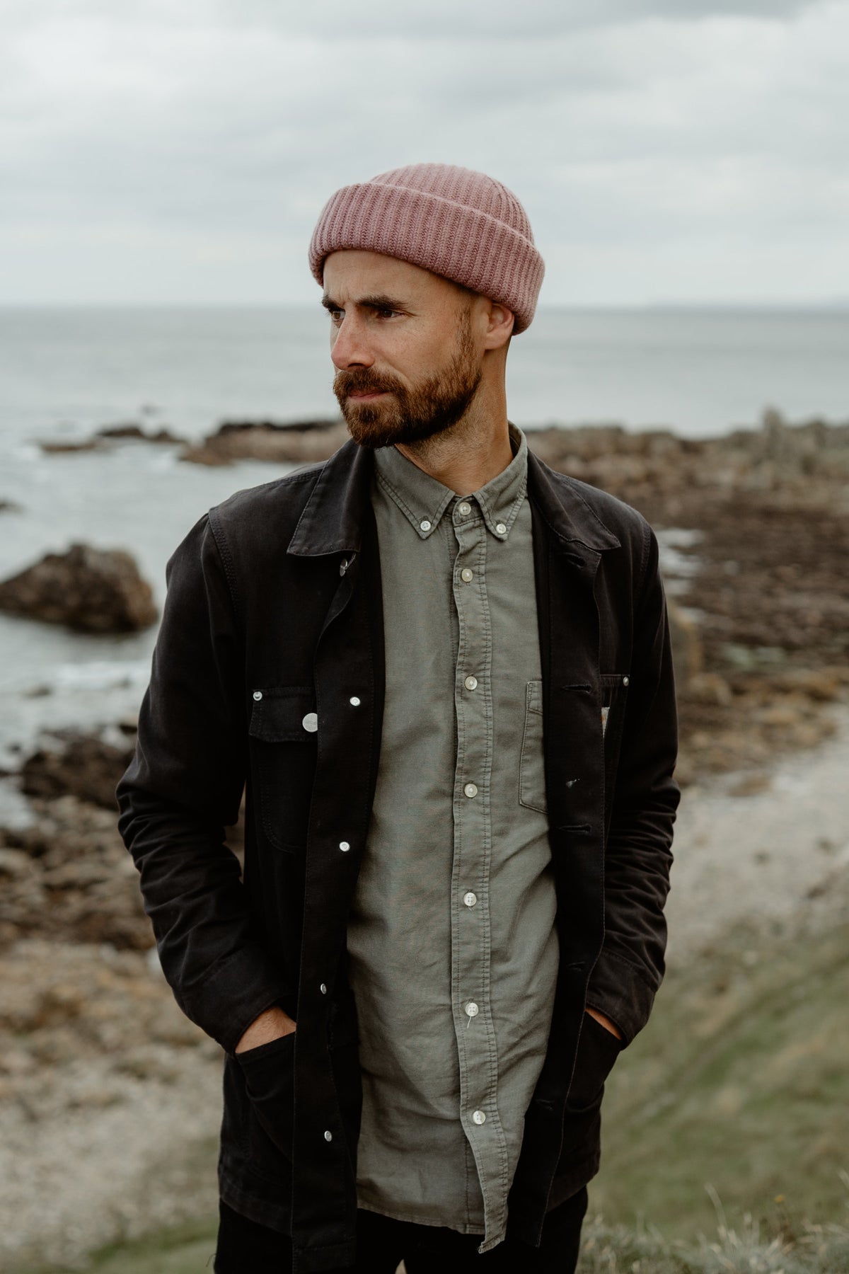 Cashmere Beanie – Dusk