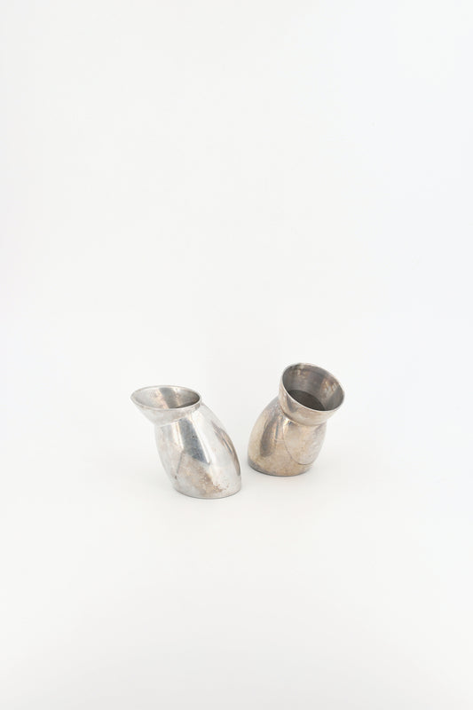 Nambé Studio Pewter Creamer & Sugar Set