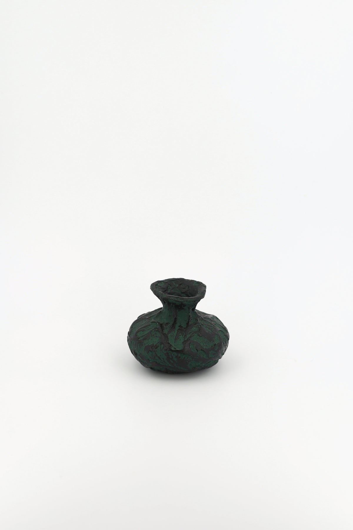 Studio Pottery Textured Ceramic Vase